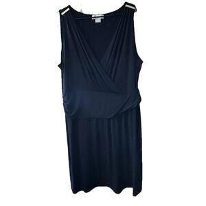 Michael Kors Dress 3X Crisscross Top Sleeveless Professional Career Wear Plus Sz